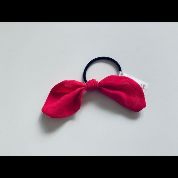 New American Girl Pink Bow Hair Ties Set
